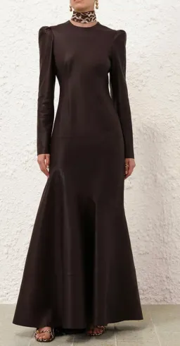 Zimmermann Illustration Leather Dress Size 0/AUS 8 for rent on The Volte - image 2
