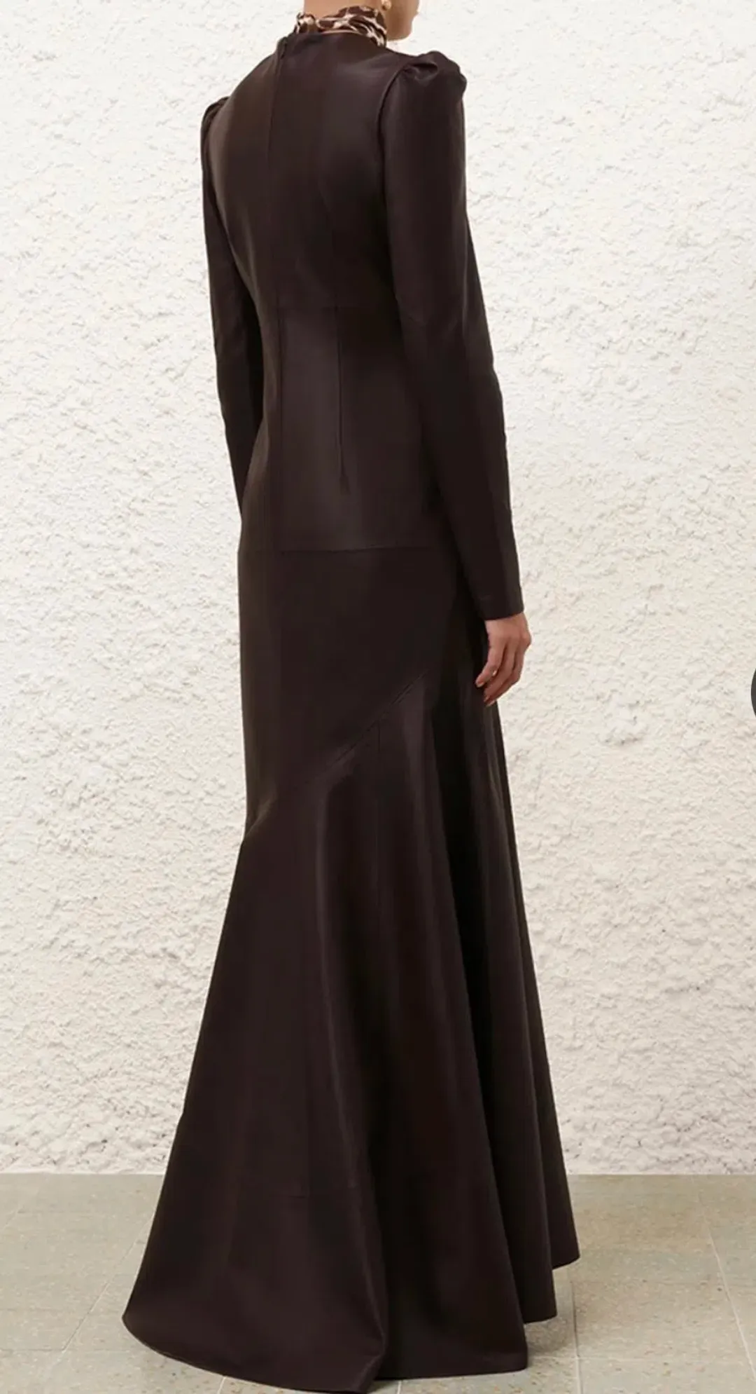 Zimmermann Illustration Leather Dress Size 0/AUS 8 for rent on The Volte - main image