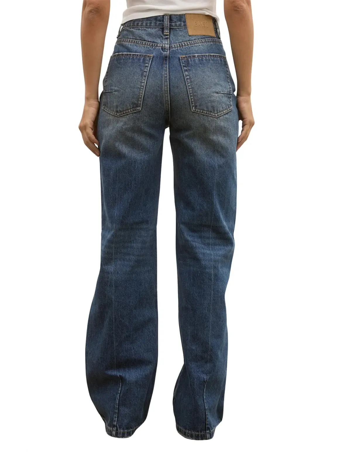 Bayse Camille High Rise Relaxed Flare Jeans Size 10 AU Ash Tide - Image 2