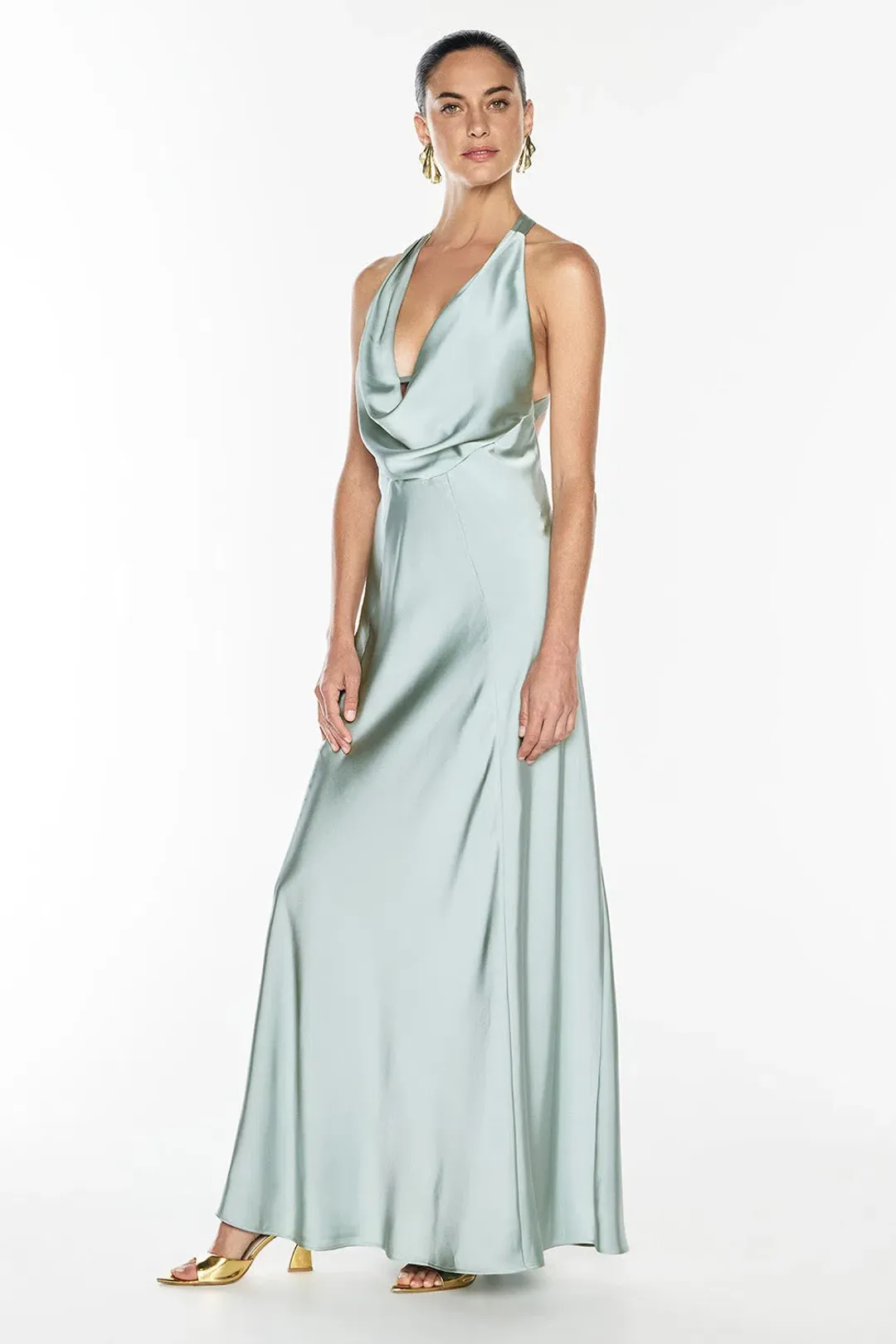 Manning Cartell Charmed Cowl Slip Dress 12 for rent on The Volte - main image