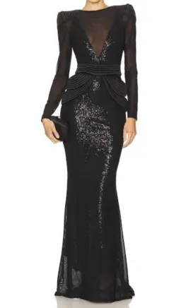 Zhivago Mimicry 2 piece Gown for rent on The Volte - image 3