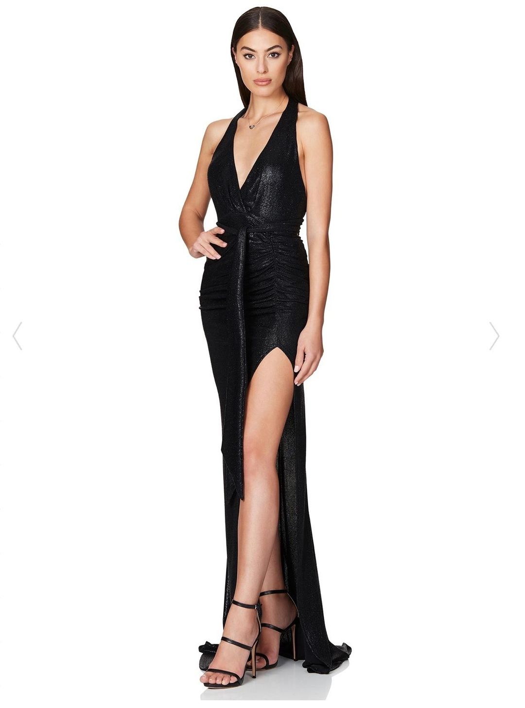 Nookie Bellagio Gown Black Size 12 for rent on The Volte - main image