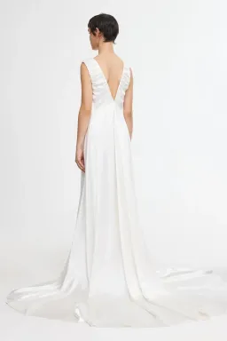 ACLER Patterson Gown Ivory 8 AU for rent on The Volte - image 8