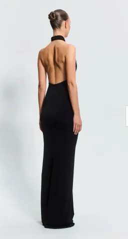 EFFIE KATS IDELLA GOWN | BLACK for rent on The Volte - image 2