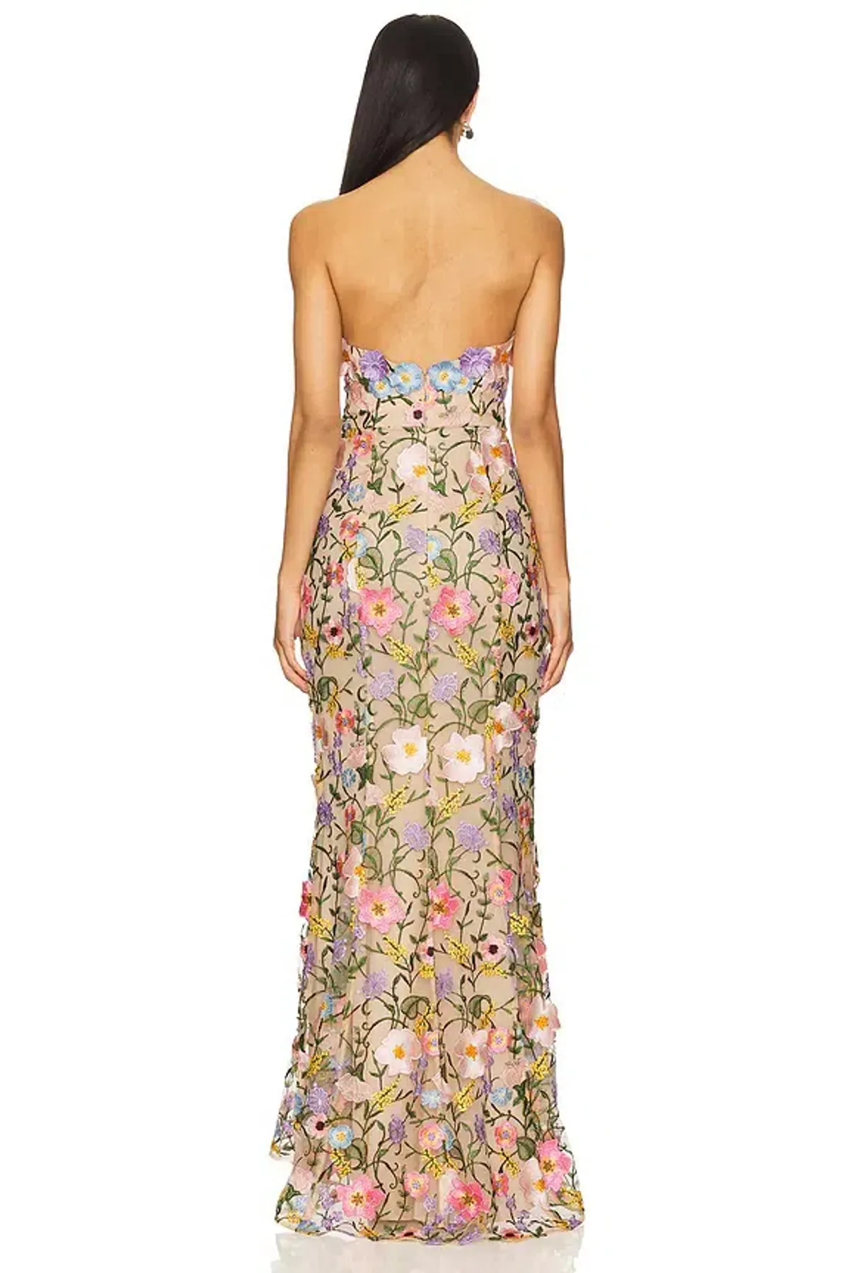 Elliatt Nydia Gown in Multi Floral - Image 3