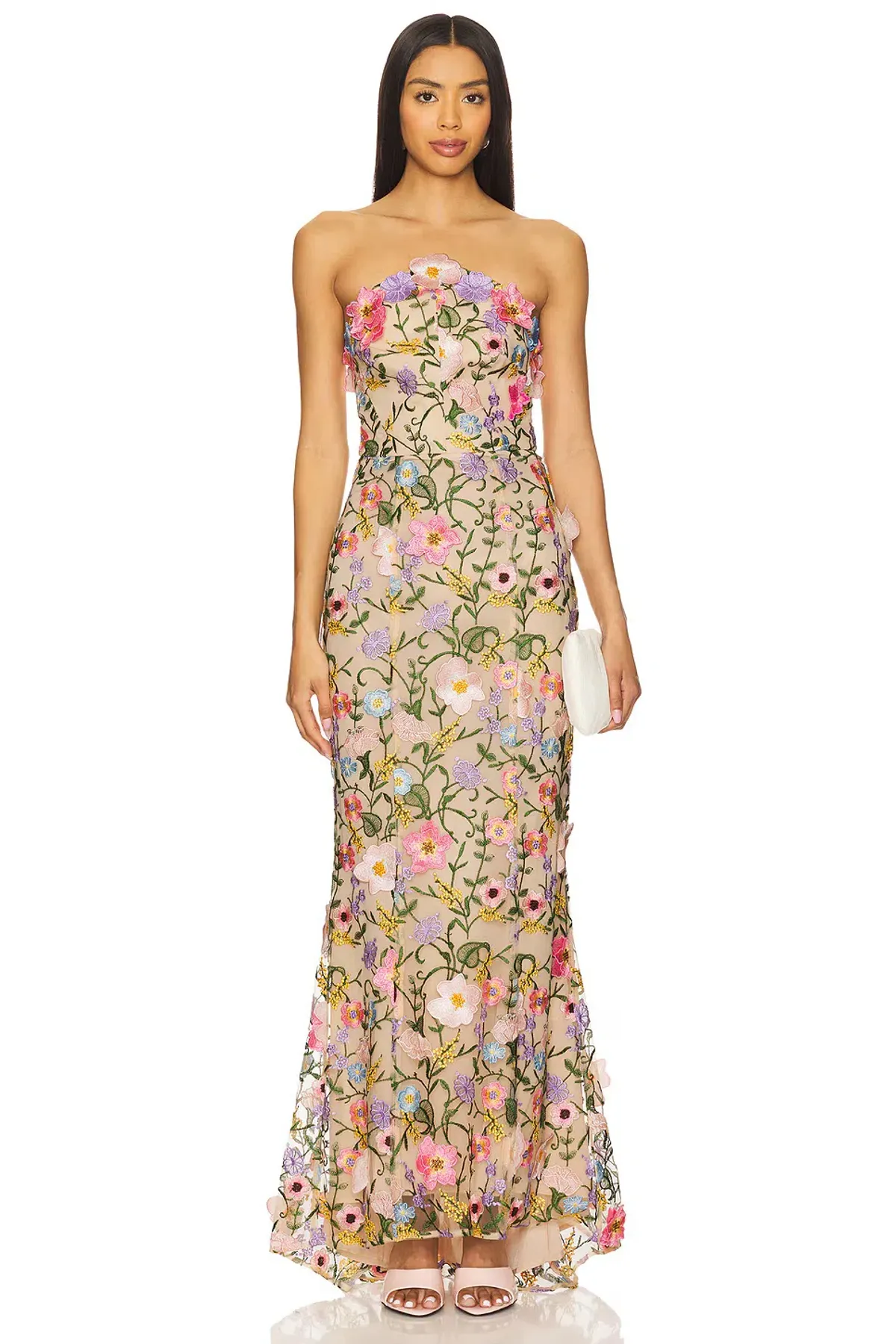 Elliatt Nydia Gown in Multi Floral - Image 1