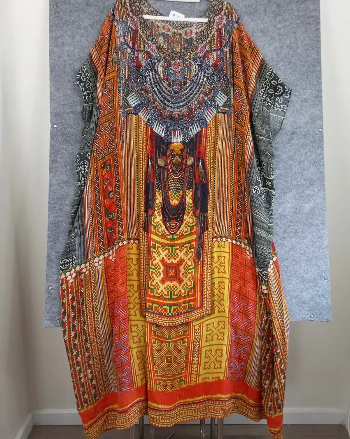 Camilla Round Neck Kaftan for rent on The Volte - main image