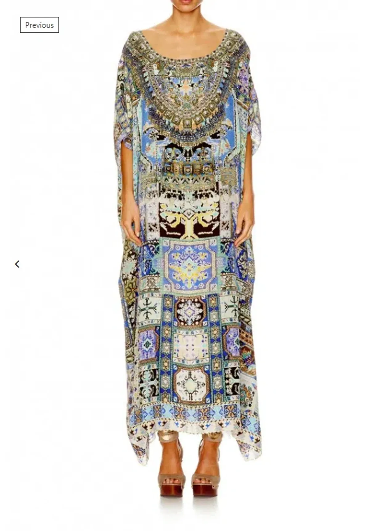 Camilla Weave of Humanity Round Neck Kaftan for rent on The Volte - main image