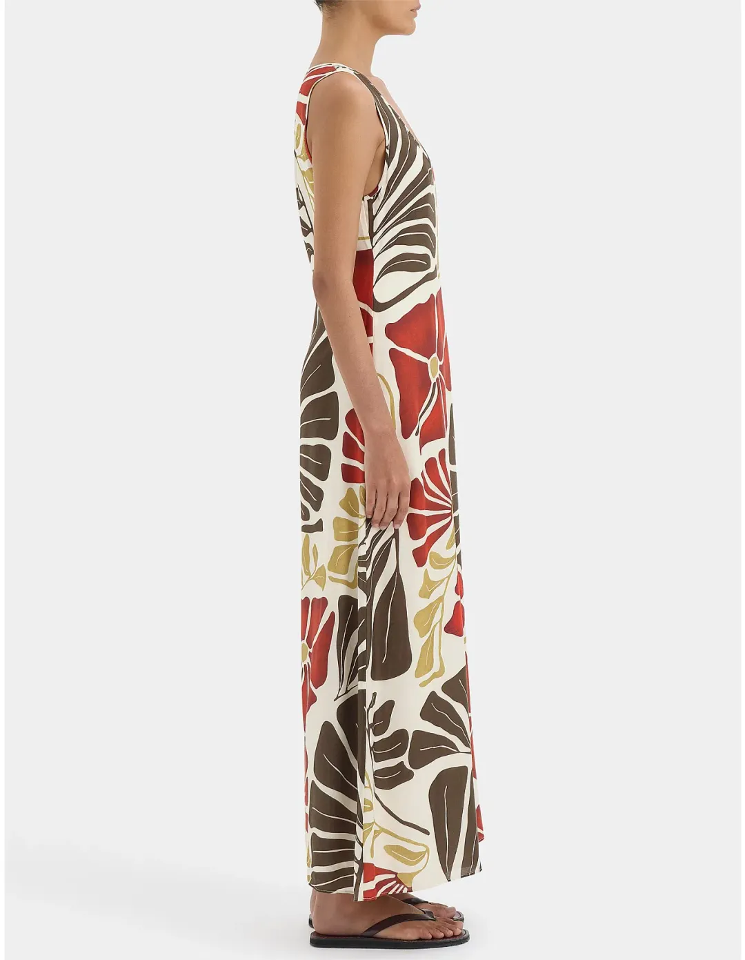 SIR Julietta Scoop Neck Maxi Dress Size 4/14 for rent on The Volte - main image