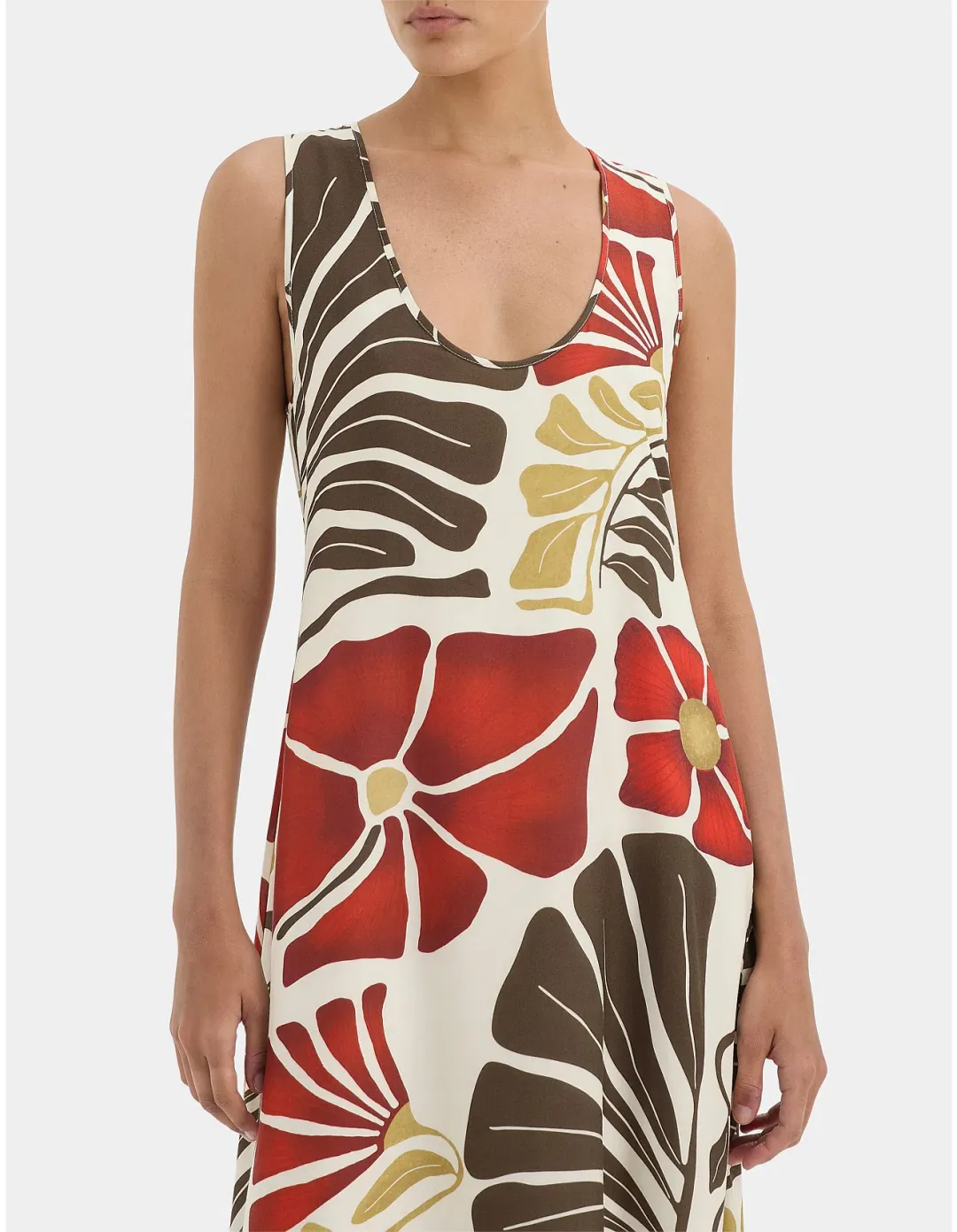 SIR Julietta Scoop Neck Maxi Dress Size 4/14 for rent on The Volte - main image