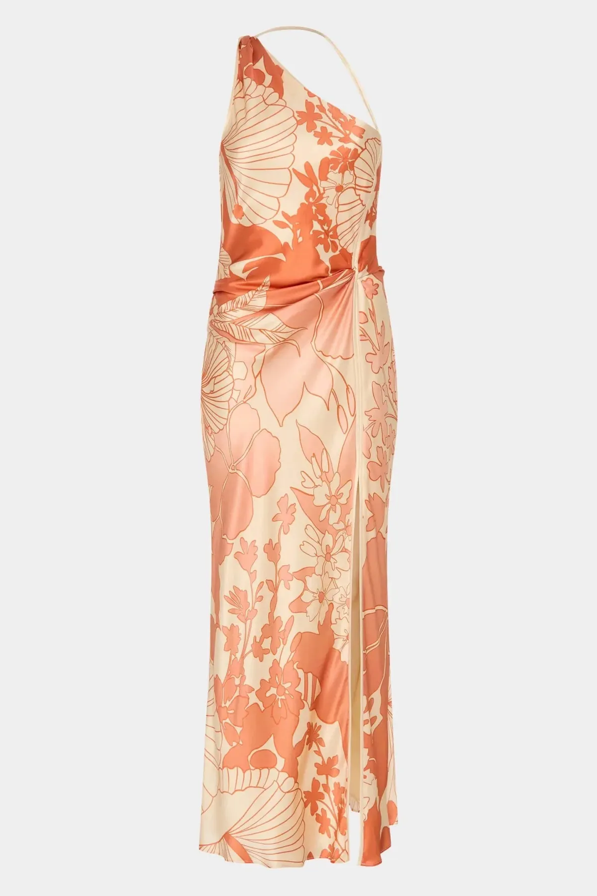 Sir The Label Como Asymmetric Midi Dress Size 3/12-14 - Image 1