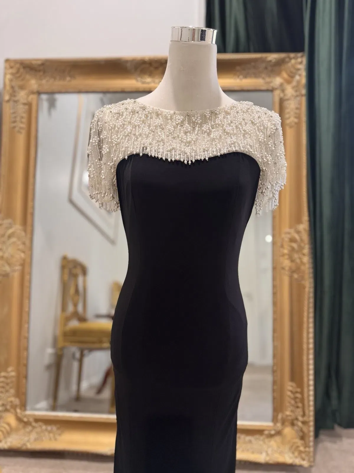 J’Adore Pearl Evening Gown AU 8–10 - Image 3