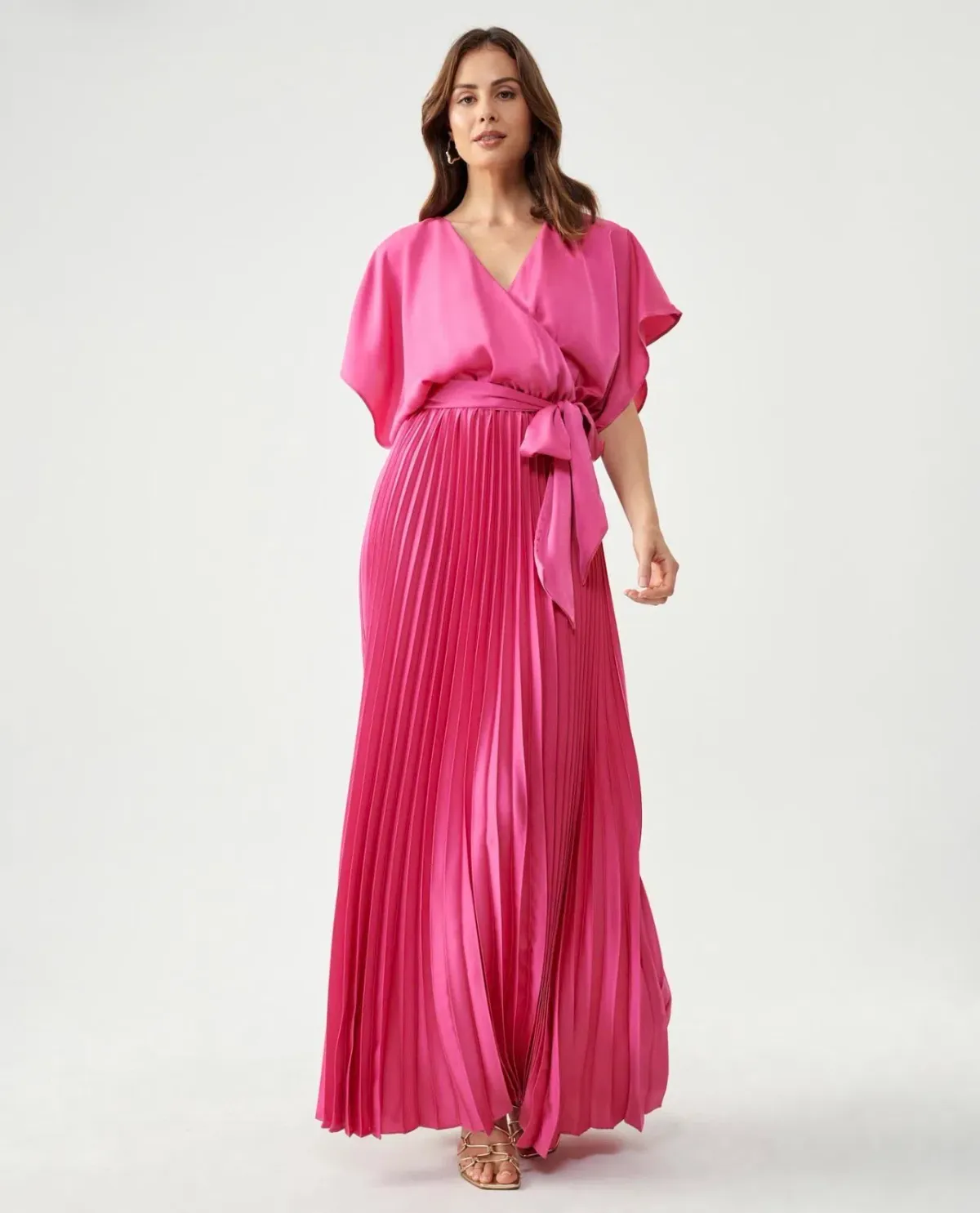 Tussah Meliora Maxi Dress Pink Size 14 - Image 1
