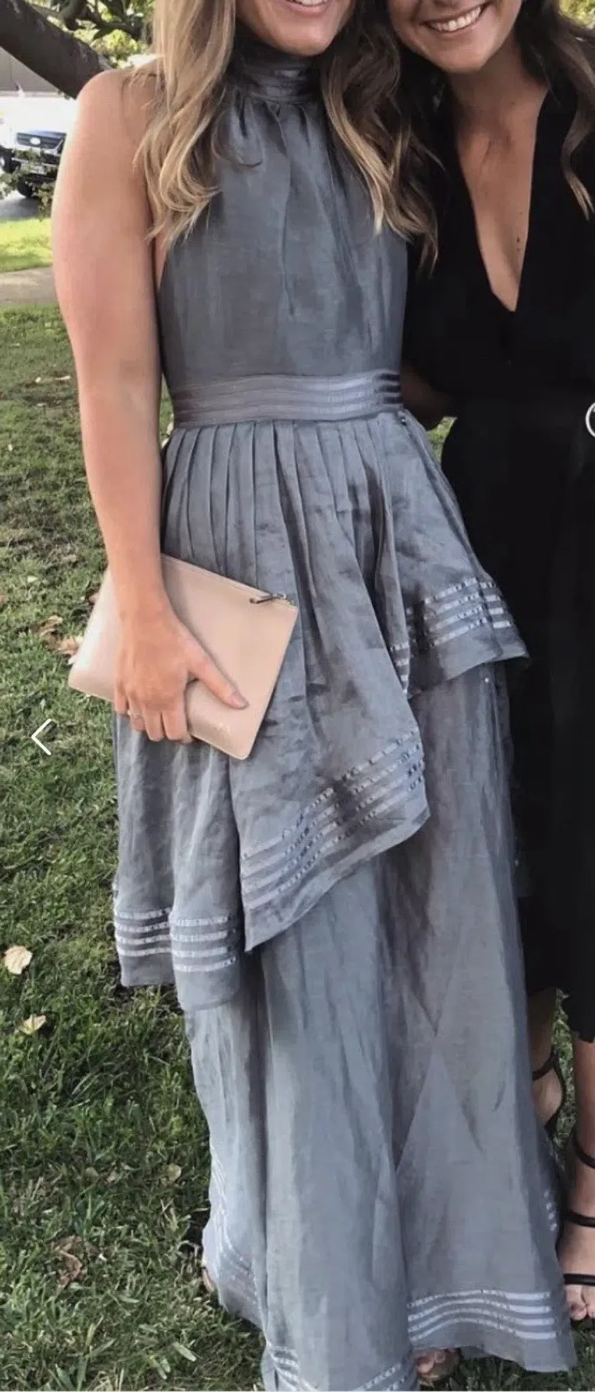 🩶 AJE Sienna Halter Maxi Dress – Silver Grey – Size 8 (AU) 🩶 - Image 2