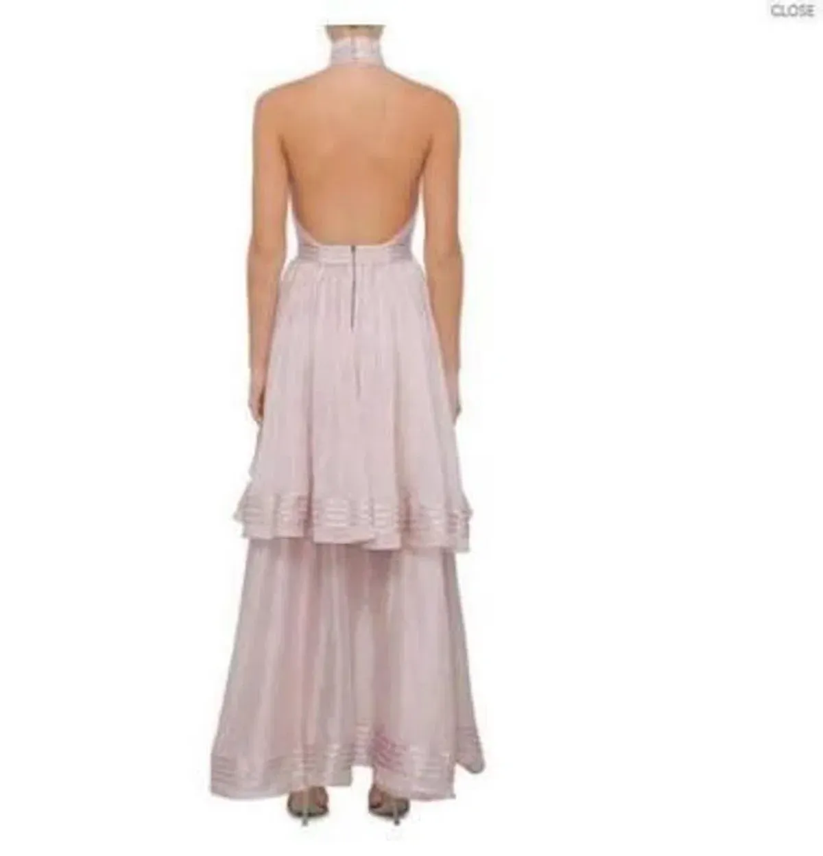 🩶 AJE Sienna Halter Maxi Dress – Silver Grey – Size 8 (AU) 🩶 - Image 9