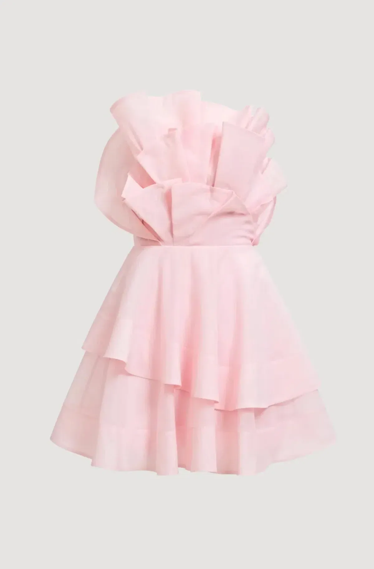 Aje Selestia Mini Dress Pink for rent on The Volte - main image