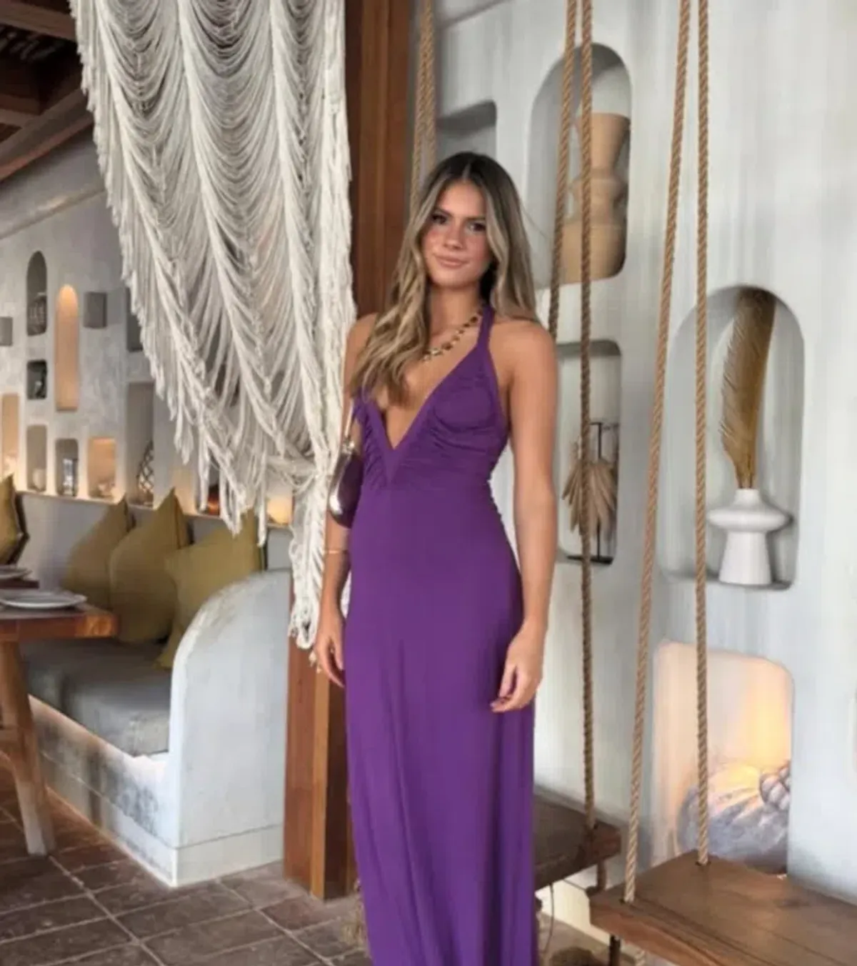 Solamusa Angelina Maxi Uva size 8 - Image 1