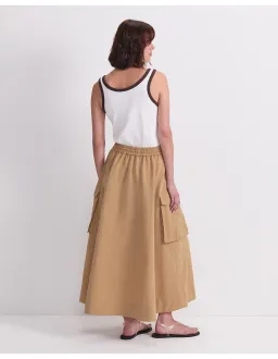Sportscraft TIA Pocketmaxi Skirt Size 14 Sand for rent on The Volte - image 5