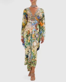 Camilla T Shape Long Kaftan - The Kindest One Of All Size One Size for rent on The Volte - image 2