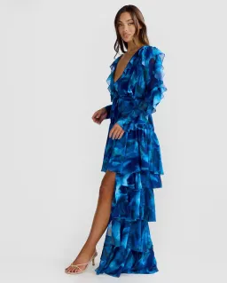Derma Department Solana Dress Blue Size 18 for rent on The Volte - image 2
