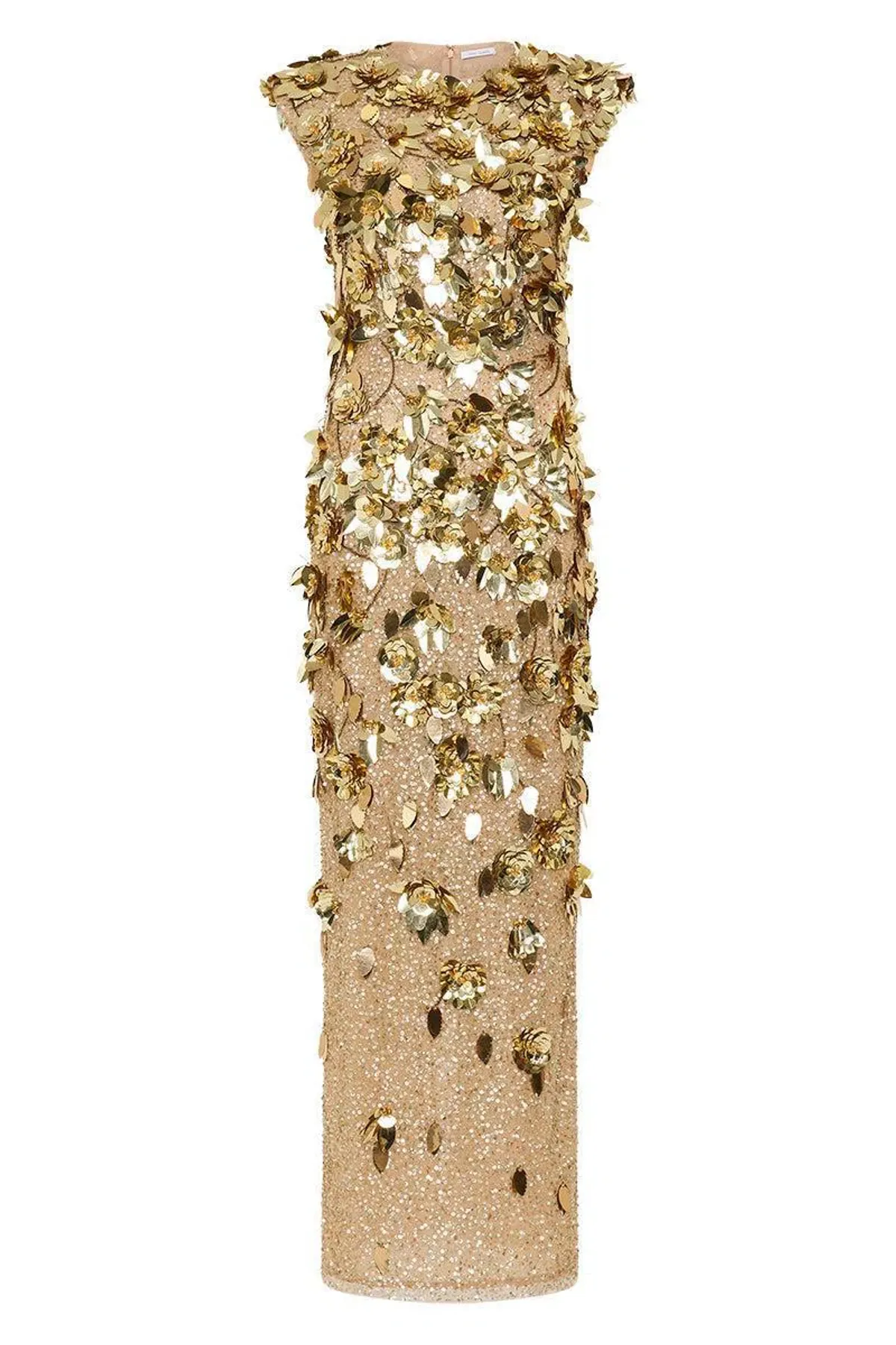 Rachel Gilbert Hugo Maxi Gown Gold Size 3 / AU12 - Image 5