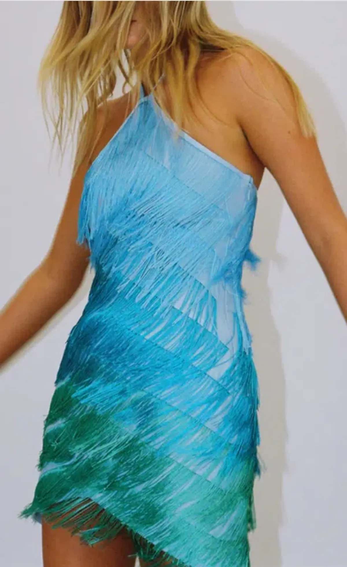 Wolf Gang Wilde Fringe Mini Dress - Image 5