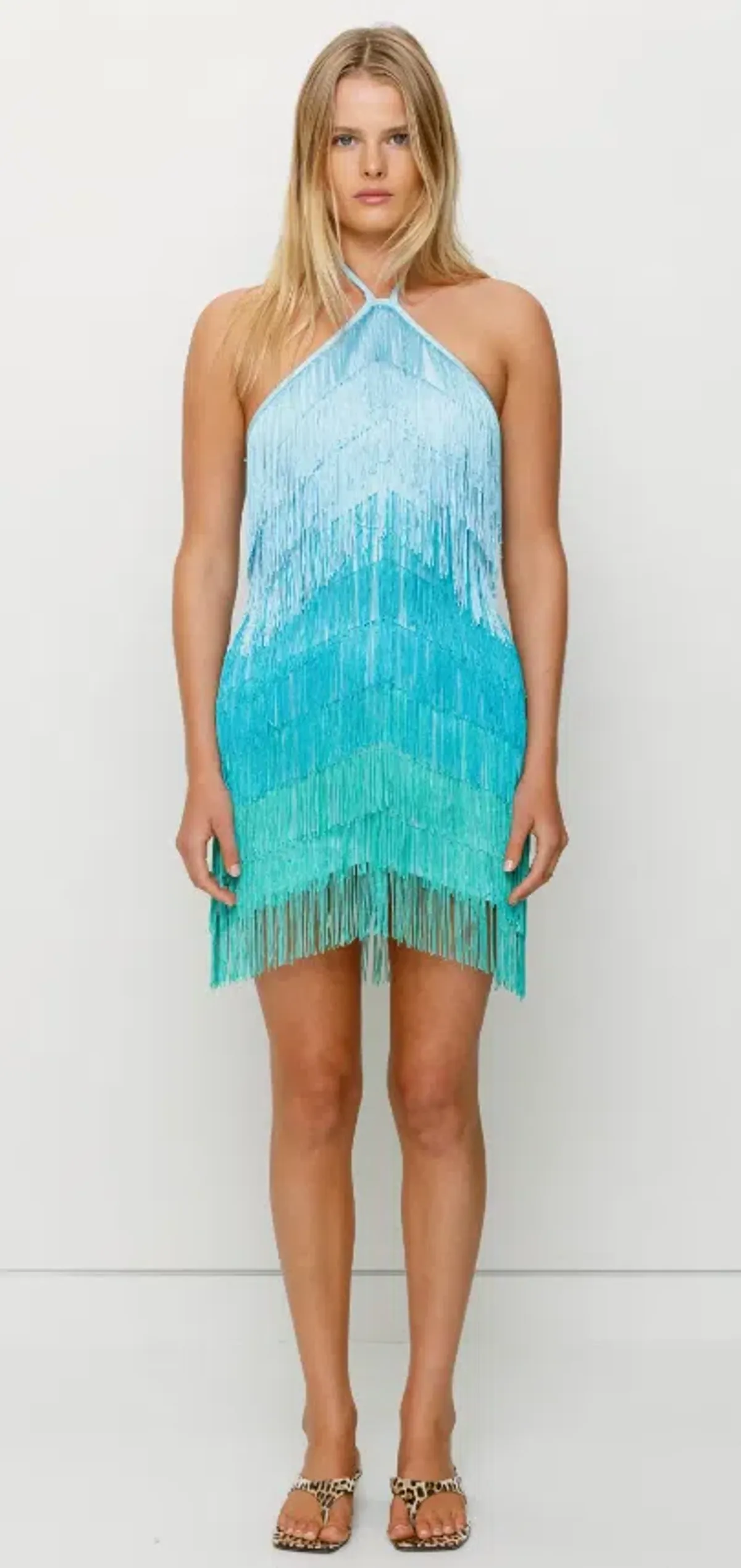 Wolf Gang Wilde Fringe Mini Dress - Image 2