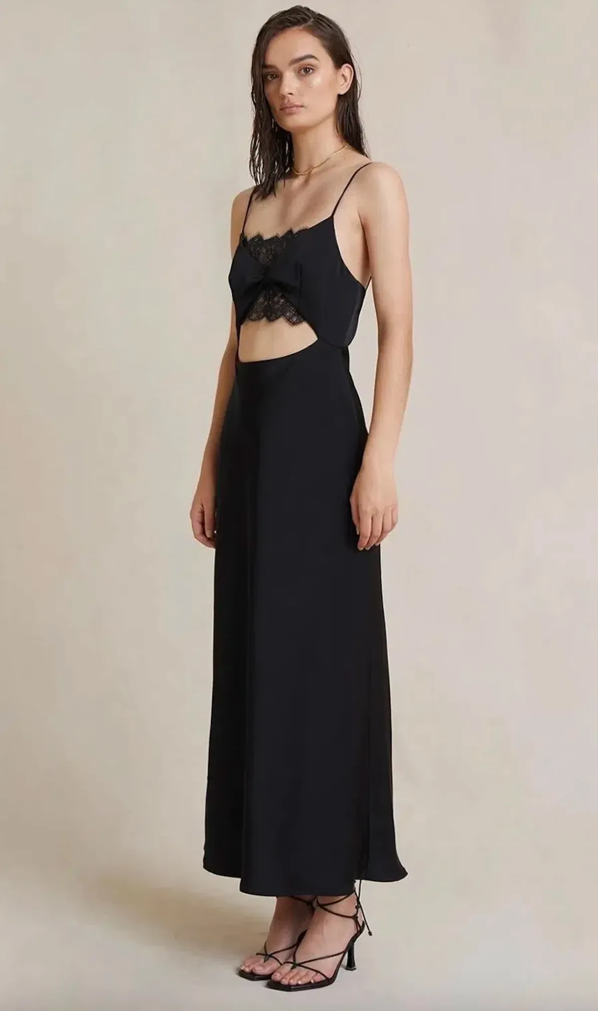 Bec + Bridge Valerie Midi Dress in Black - Image 2