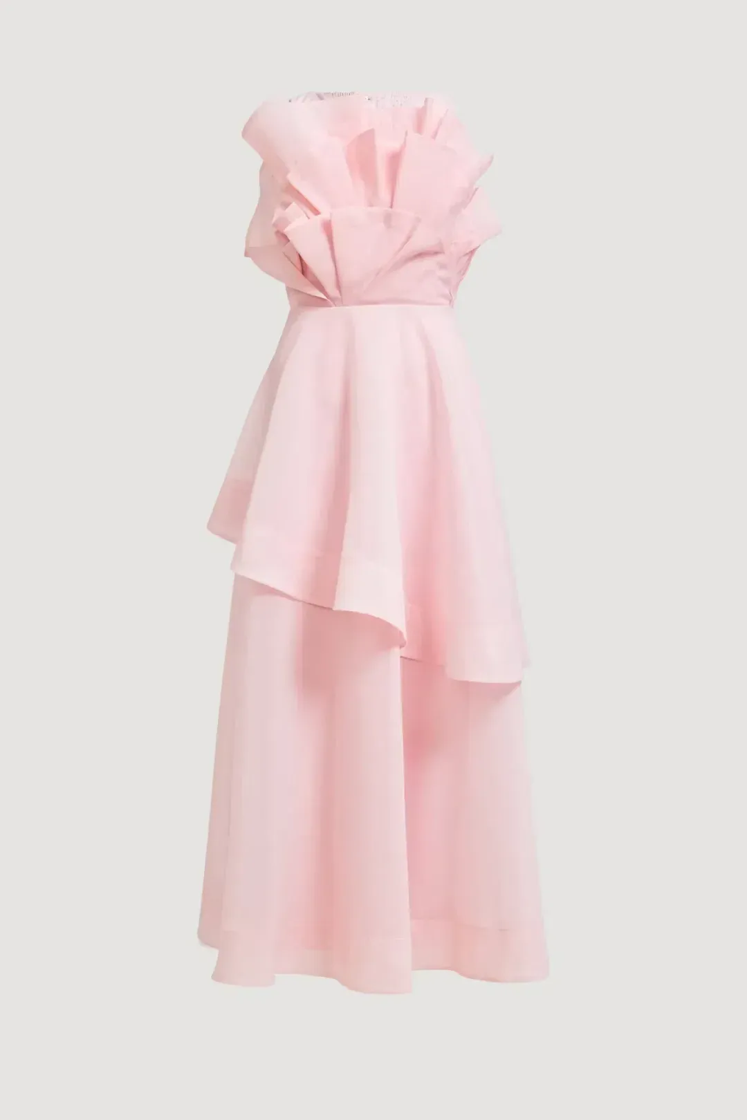 🌸 AJE Selestia Midi Dress - Size 6 AU - Ash Pink - Sleeveless Formal Outfit 🌸 for rent on The Volte - main image