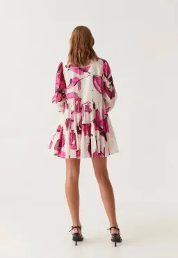 Aje Georgia Smock Mini Dress Floral Size 16 for rent on The Volte - image 2