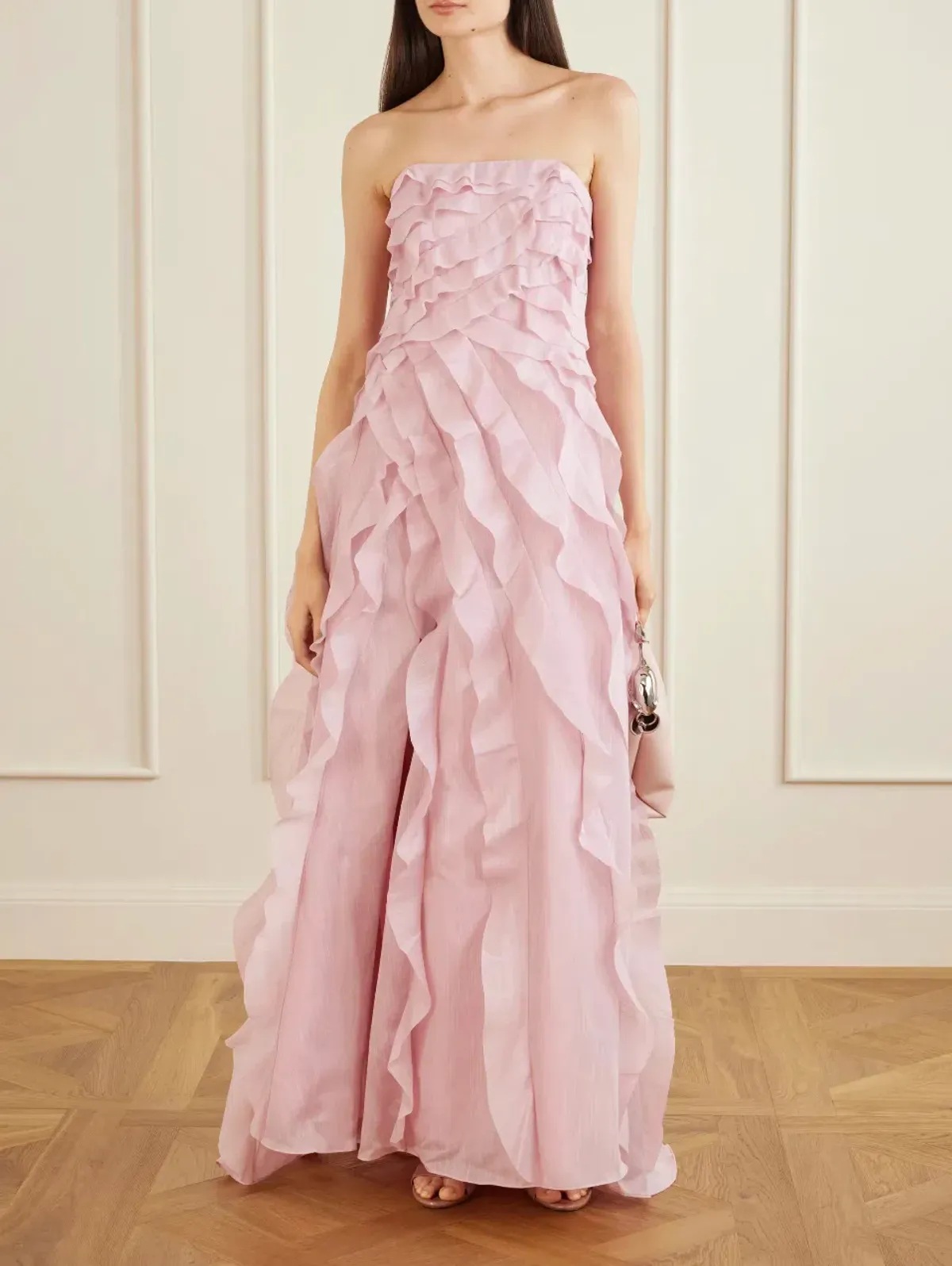 AJE Allairie Gown in Pink, Size 8 🪷 for rent on The Volte - main image