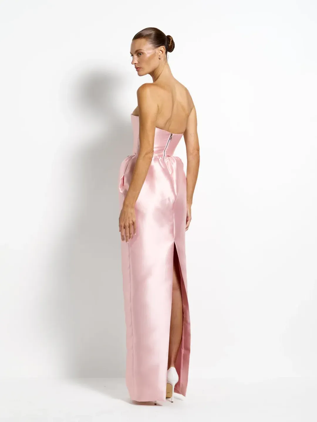 Effie Kats Peyton Gown - Blush for rent on The Volte - main image