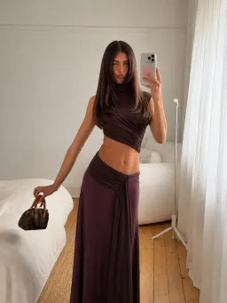 Bec and Bridge Conni Asym Midi Dress Size 6 for rent on The Volte - image 1