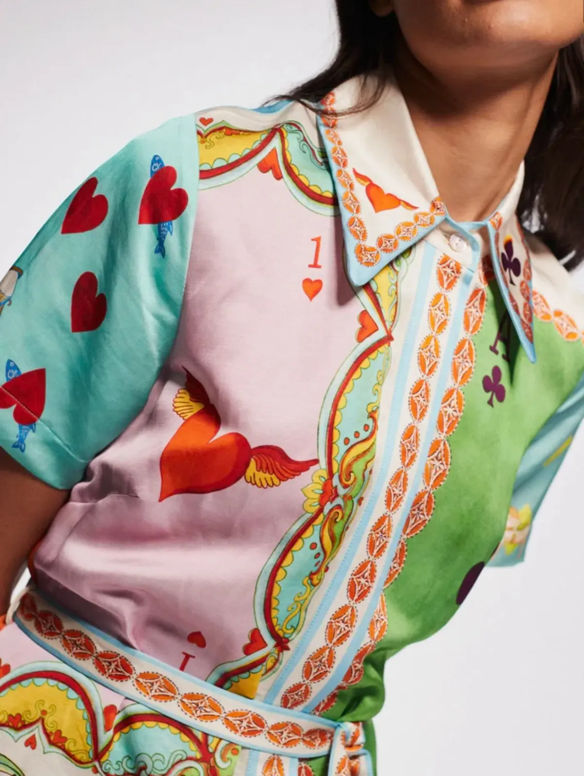 Alemais Rummy Shirtdress Print Multi -New with Tags - Image 3