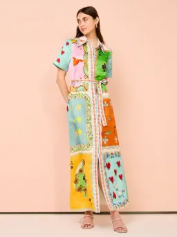 Alemais Rummy Shirtdress Print Multi -New with Tags for rent on The Volte - image 1