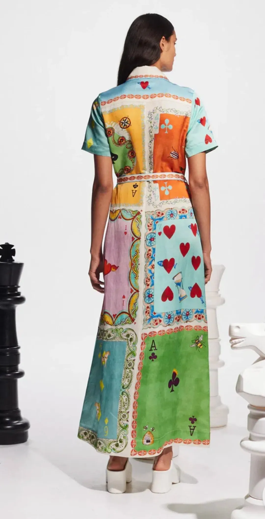 Alemais Rummy Shirtdress Print Multi -New with Tags for rent on The Volte - main image