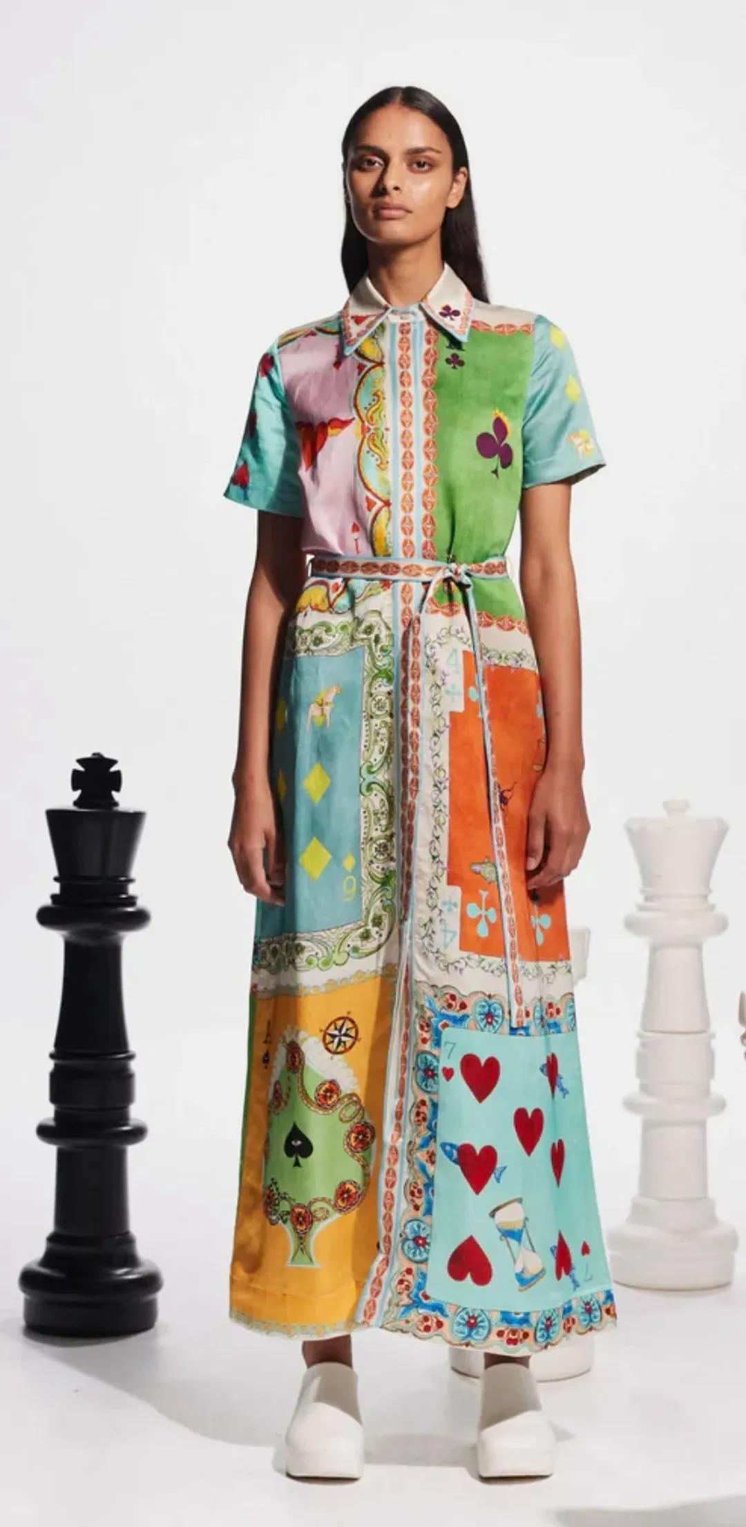 Alemais Rummy Shirtdress Print Multi -New with Tags for rent on The Volte - main image
