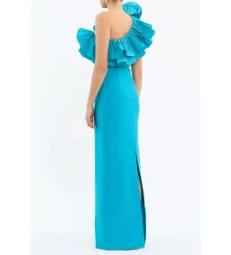 Rebecca Vallance Ella Gown in Blue Size AU12 for rent on The Volte - image 3