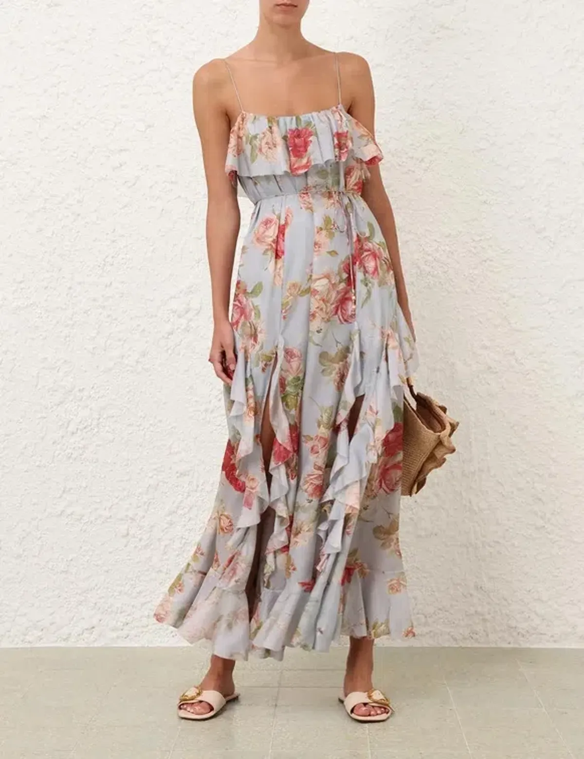 Zimmermann Roselight Frill Maxi Dress - Size 4 / AU16 - Image 7