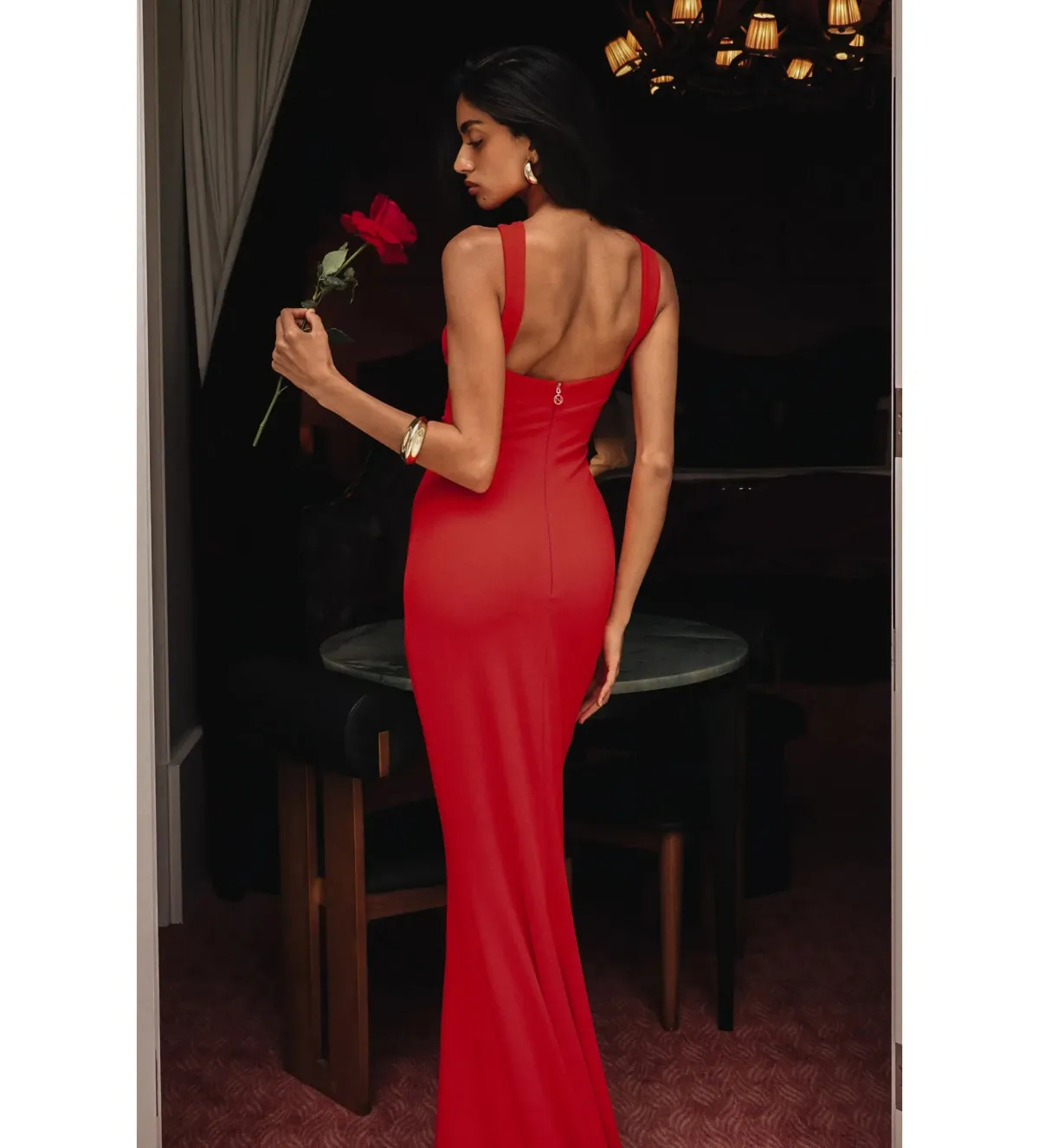 Nookie Viva 2 Way Gown in Cherry Size M/AU10 - Image 4