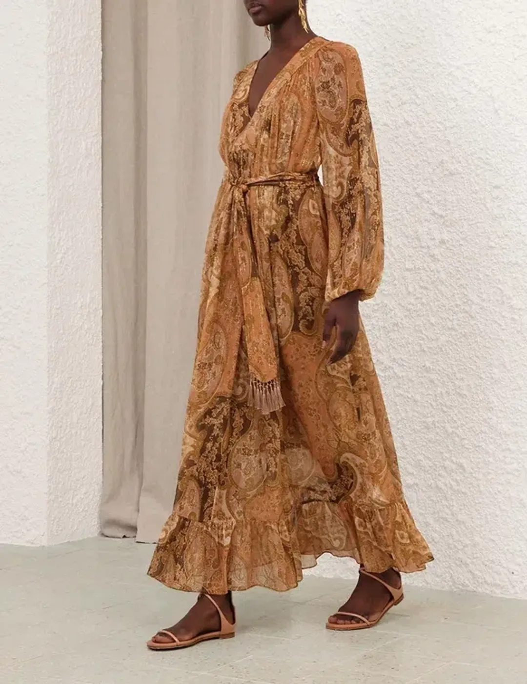 Zimmermann Carousel Batwing Dress - Size 4 / AU16 for rent on The Volte - main image