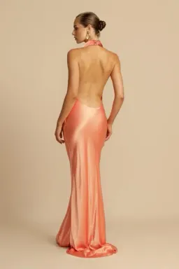 ARCINA ORI GAIA DRESS PAPAYA SIZE 10 (M) for rent on The Volte - image 4