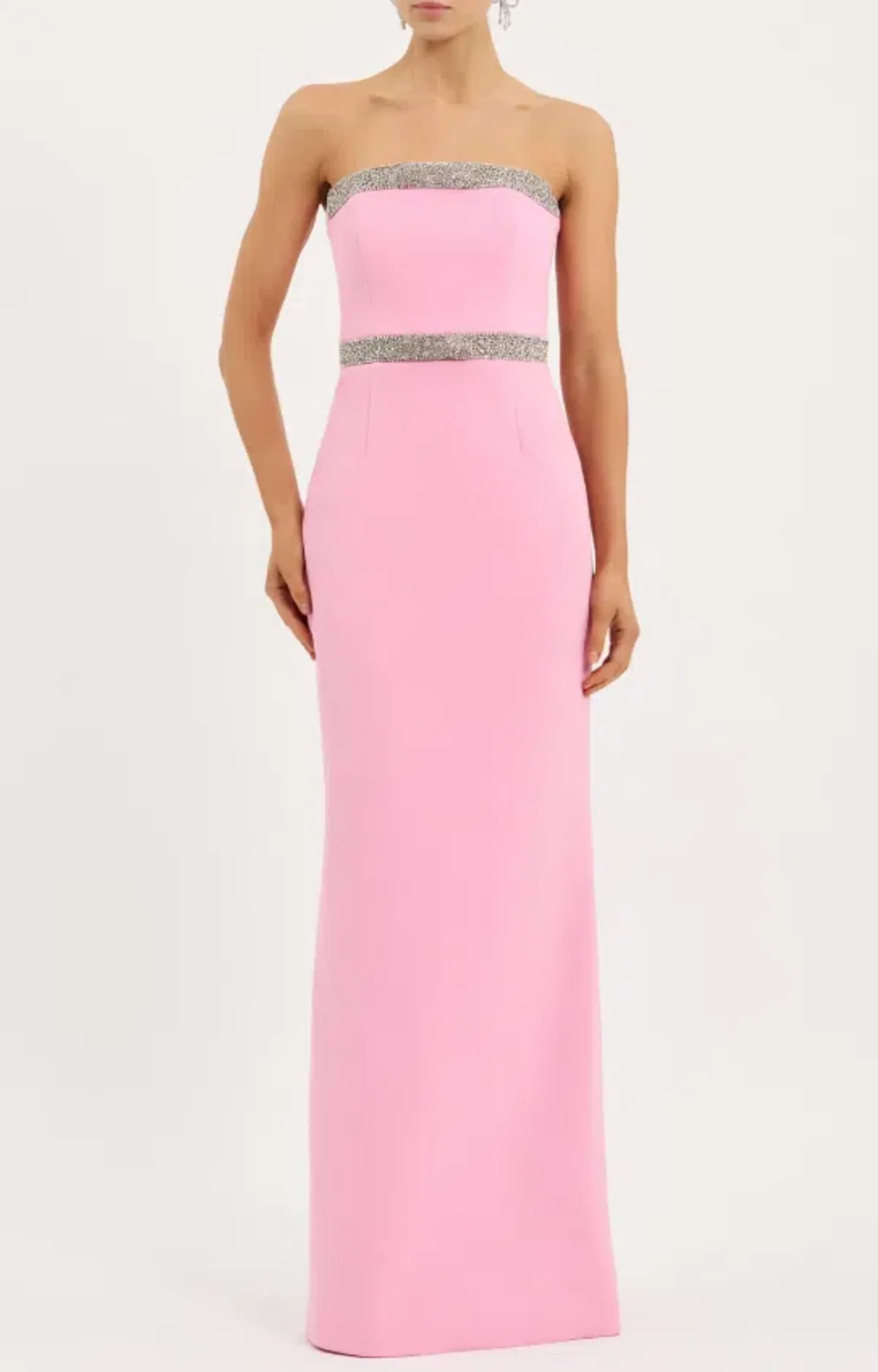 Rebecca Vallance Precious Strapless Gown Size 12 - Image 1