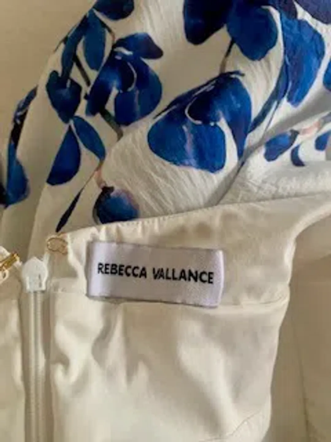 Rebecca Vallance Orchid Blues Floral Maxi for rent on The Volte - main image