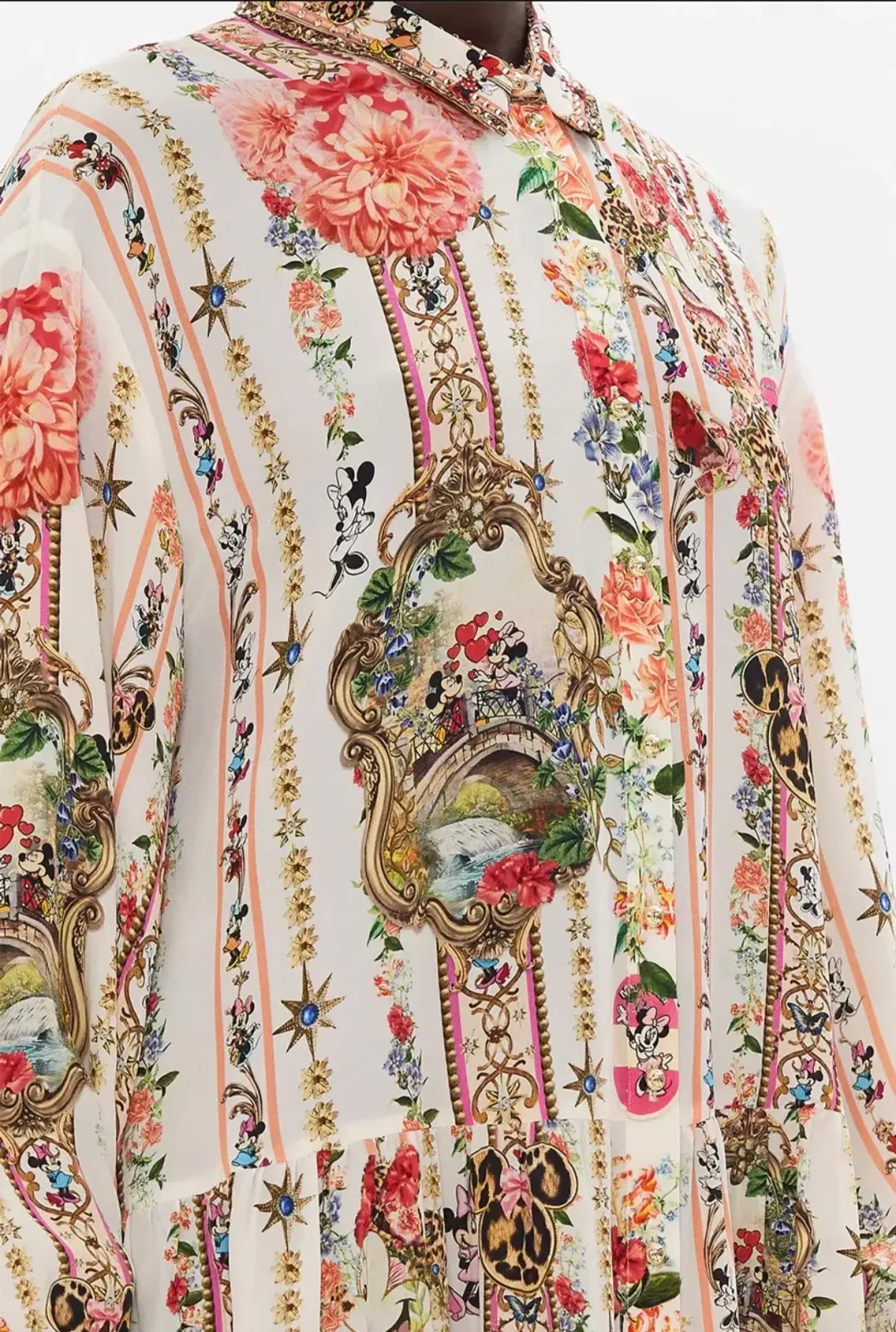 CAMILLA TIERED SHIRT MINNIE DRESS MINNIE MAGIC FOREVER SIZE M for rent on The Volte - main image