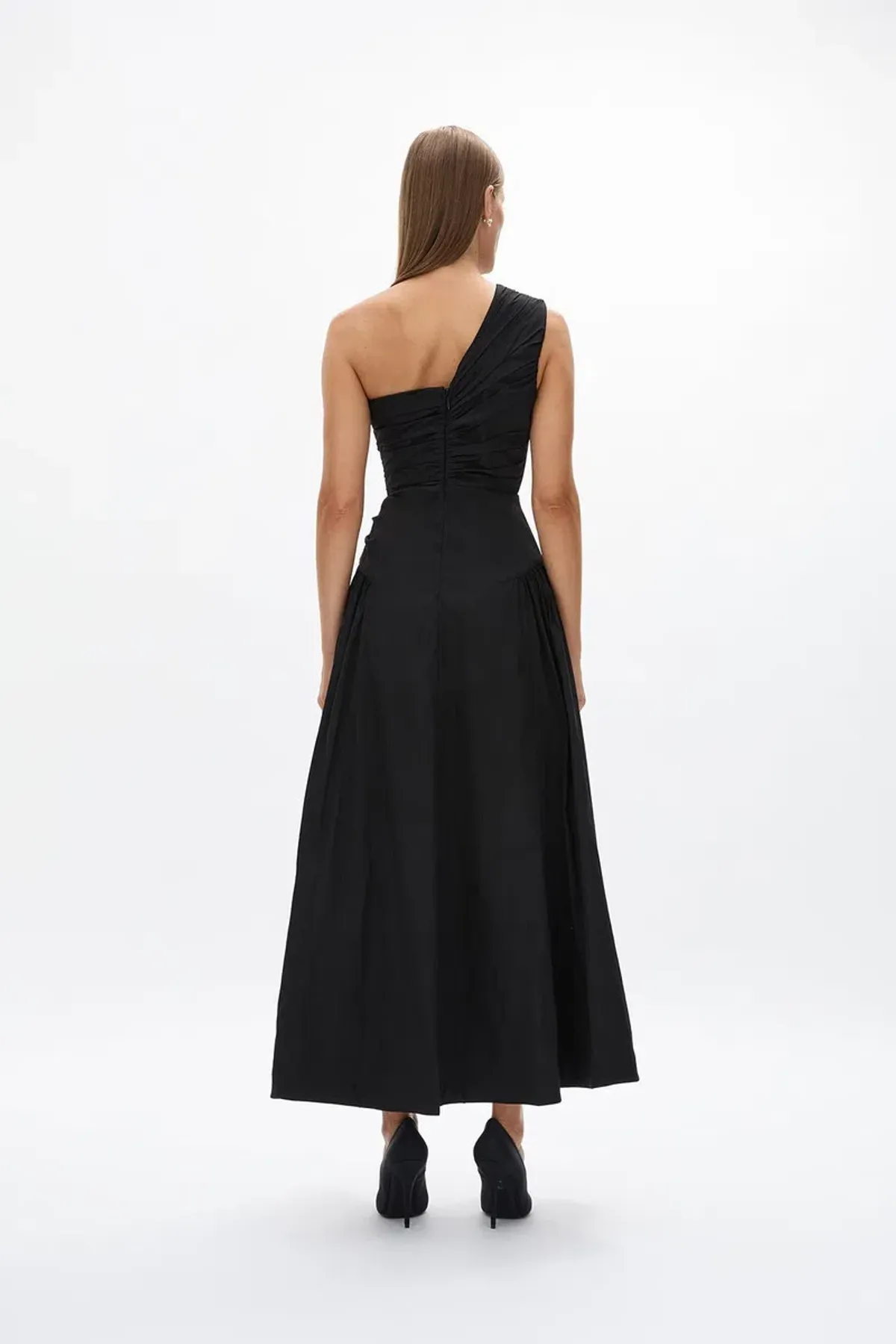 Rachel Gilbert Banksia Dress Black 2/AU10 - Image 3