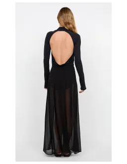 Bec + Bridge Filippa Maxi Skirt Size 10 Black for rent on The Volte - image 8