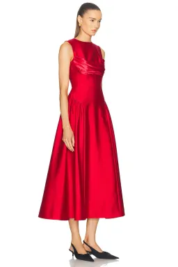 Rachel Gilbert Sawyer Dress Red Size 2/AU10 for rent on The Volte - image 2