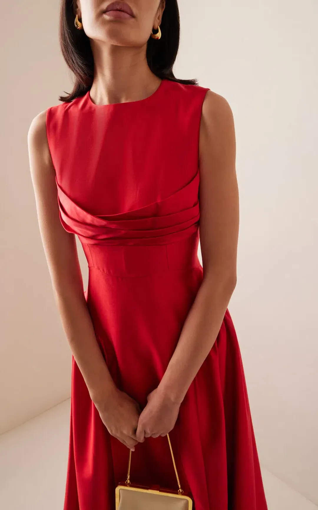 Rachel Gilbert Sawyer Dress Red Size 2/AU10 for rent on The Volte - main image