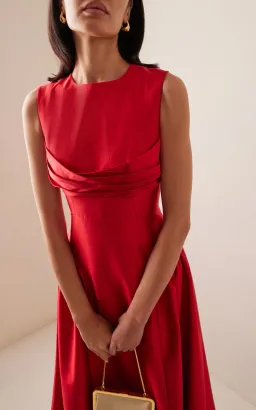 Rachel Gilbert Sawyer Dress Red Size 2/AU10 for rent on The Volte - image 5